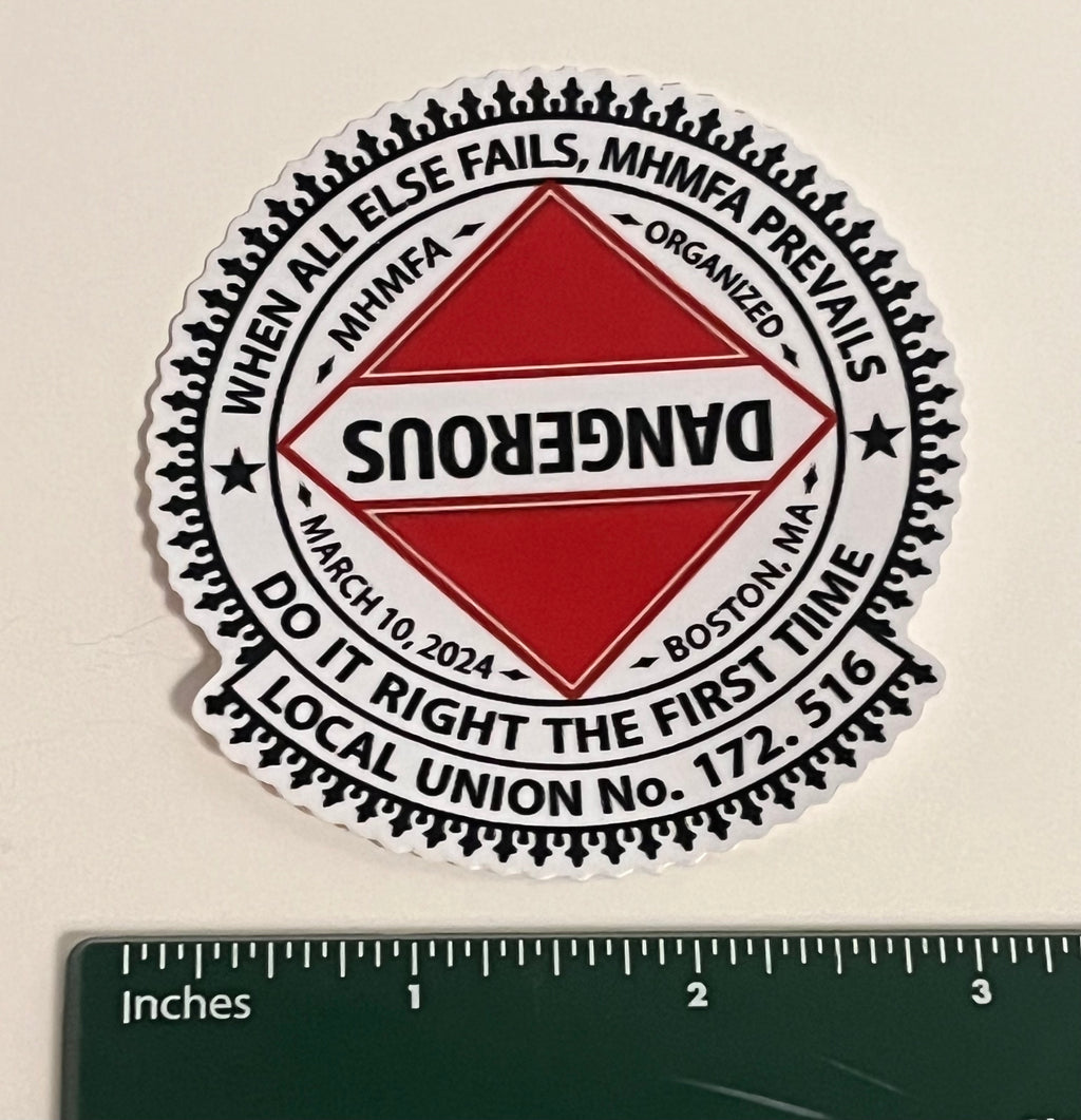 MHMFA Union Sticker