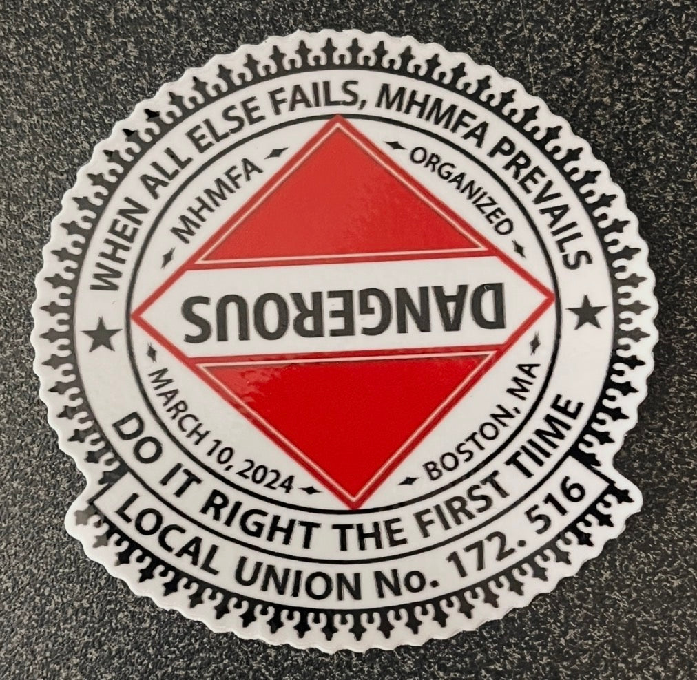 MHMFA Union Sticker